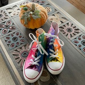 Cute rainbow sneakers
